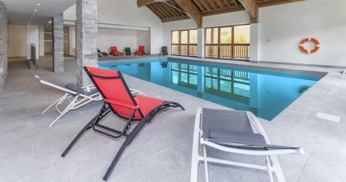 Appt Le Hameau Des Rennes 4 Etoiles Pieds Des Pistes Piscine Interieure Exterieure Apartamento Vars  Exterior foto